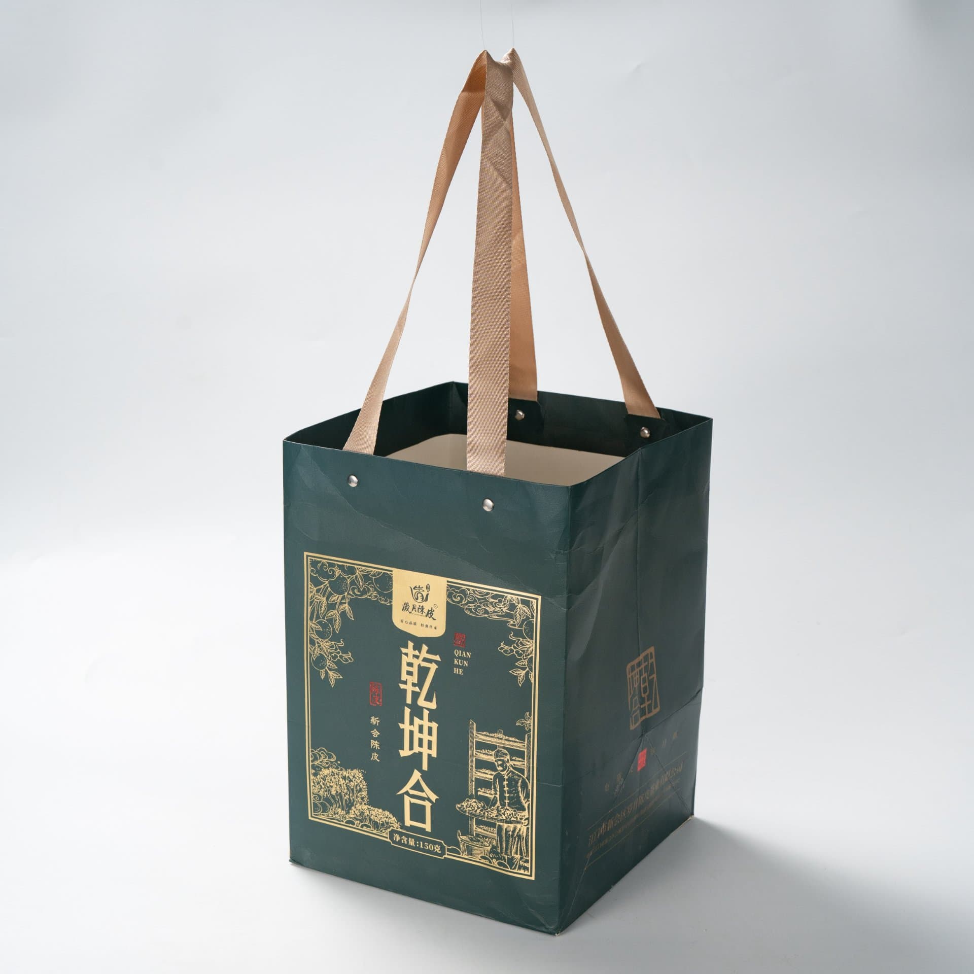 Chinese-style paper gift bags