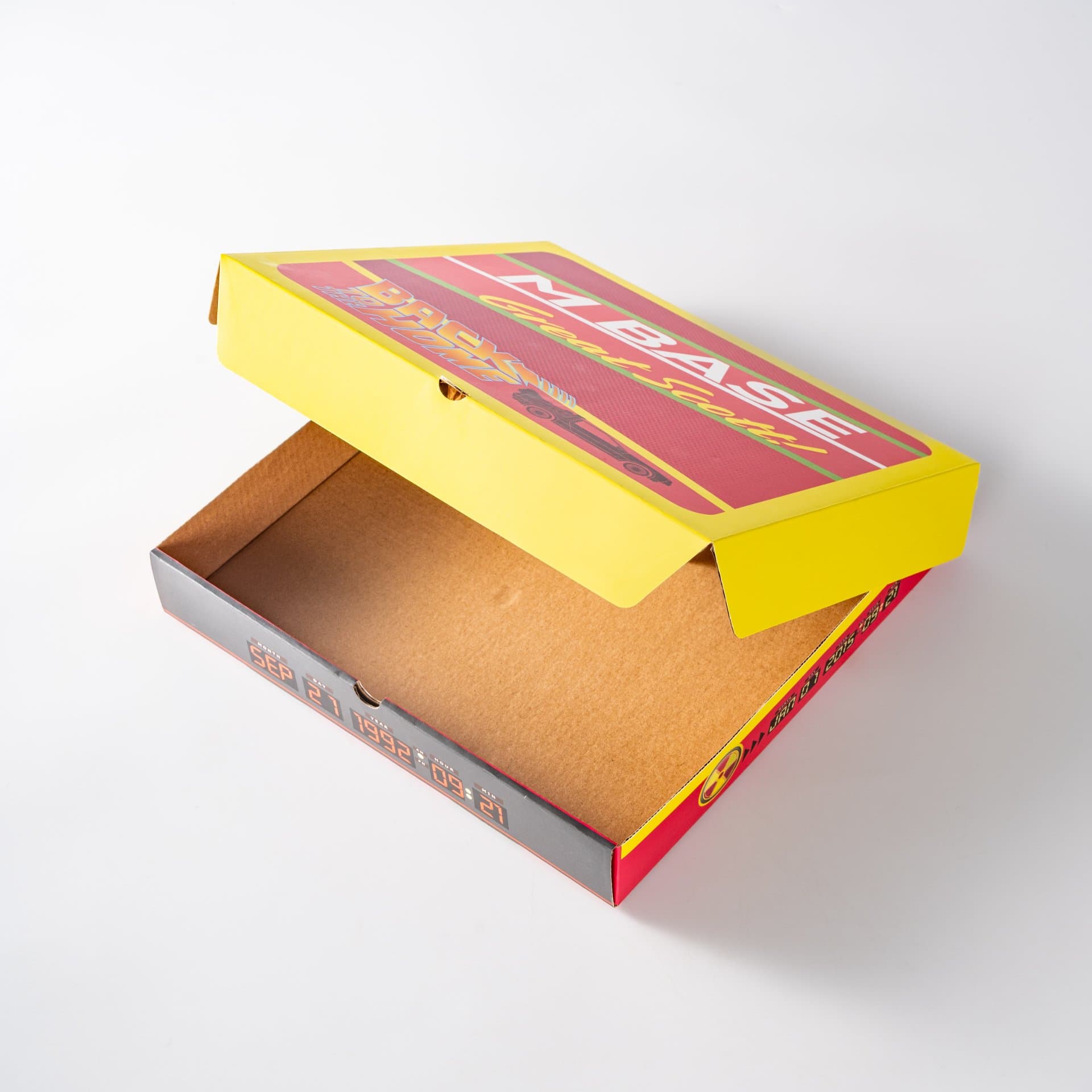 Interlocking Tuck-End Mailer Box with Reinforced Flaps